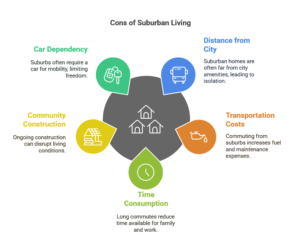 Suburban vs. Urban Living