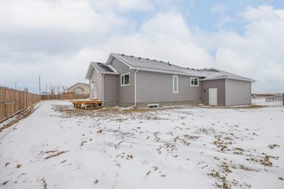 Junction at Beiseker New Single-Family Homes for Sale - backyard